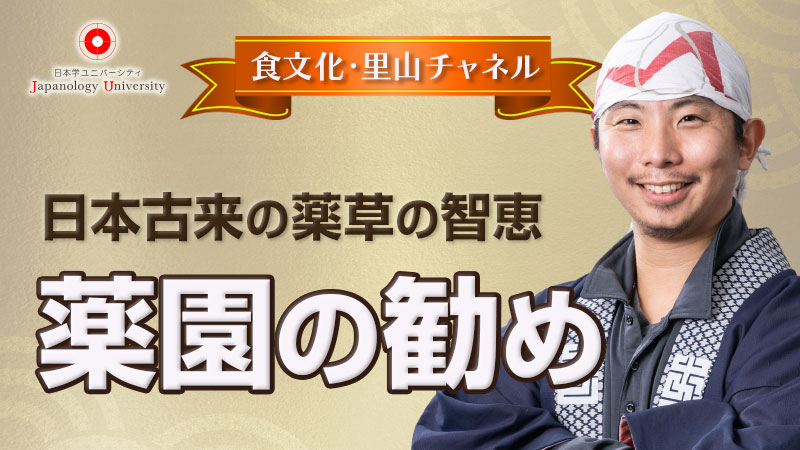 日本古来の薬草の智恵 薬園の勧め